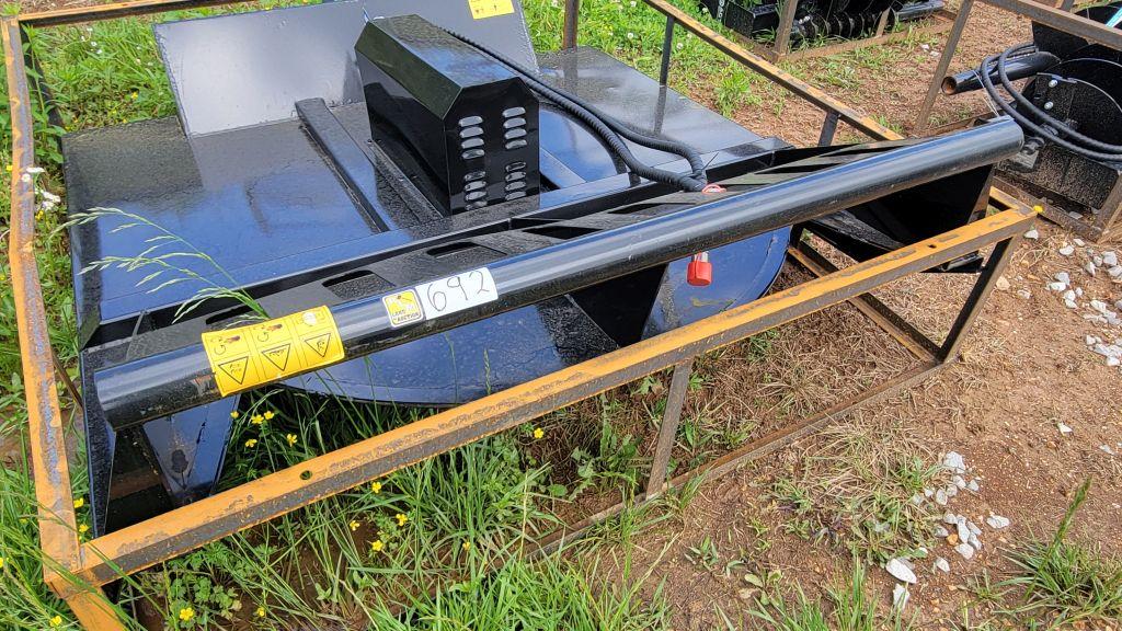 2025 UNUSED MOWER KING SSRC SKID STEER BRUSH CUTTER, WORKING WIDTH 77" DIRE