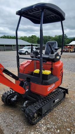 2025 UNUSED QK20R AGT MINI EXCAVATOR RATO 23 HP, 16.8KW, GASOLINE ENGINE WI