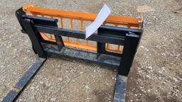LANDHONOR PF-11-3500G UNUSED 2025 SKID STEER PALLET FORKS 48" LONG ADJUSTAB
