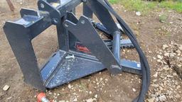LANDHONOR TP-12-08D UNUSED 2025 SKID STEER TREE PULLER ATTACHMENT, PULLING