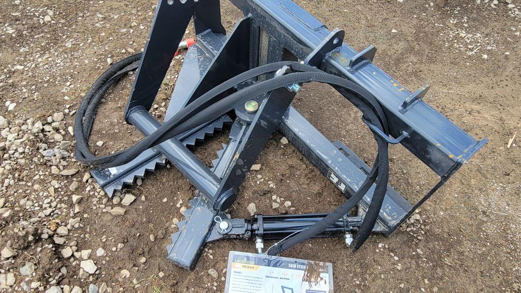 LANDHONOR TP-12-08D UNUSED 2025 SKID STEER TREE PULLER ATTACHMENT, PULLING