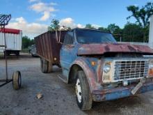 1968 GMC DUMP TRUCK, V8 SMALL BLOCK, 4 SPEED, NOT RUNNING