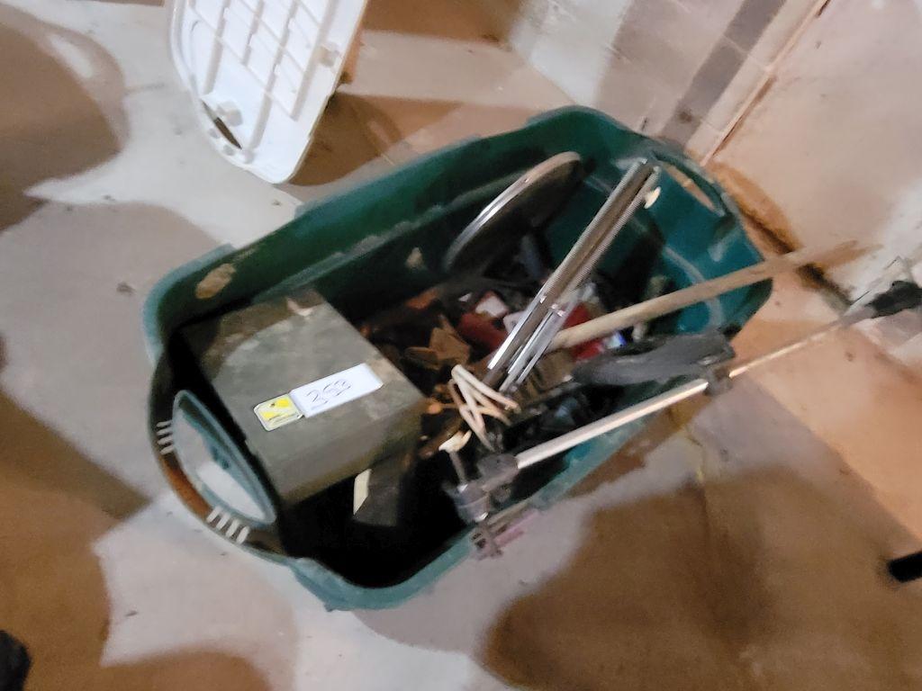 TOTE FULL OF TOOLS