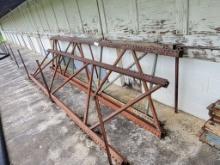 METAL SHELFING WITH BRACES