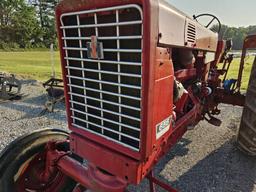INTERNATIONAL 656 TRACTOR, 2WD, RUNS/DRIVES
