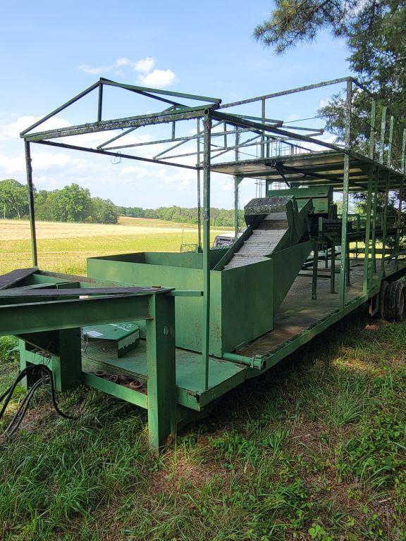 MULE TRAIN PRODUCE WAGON