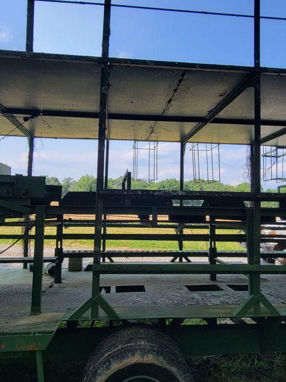 MULE TRAIN PRODUCE WAGON