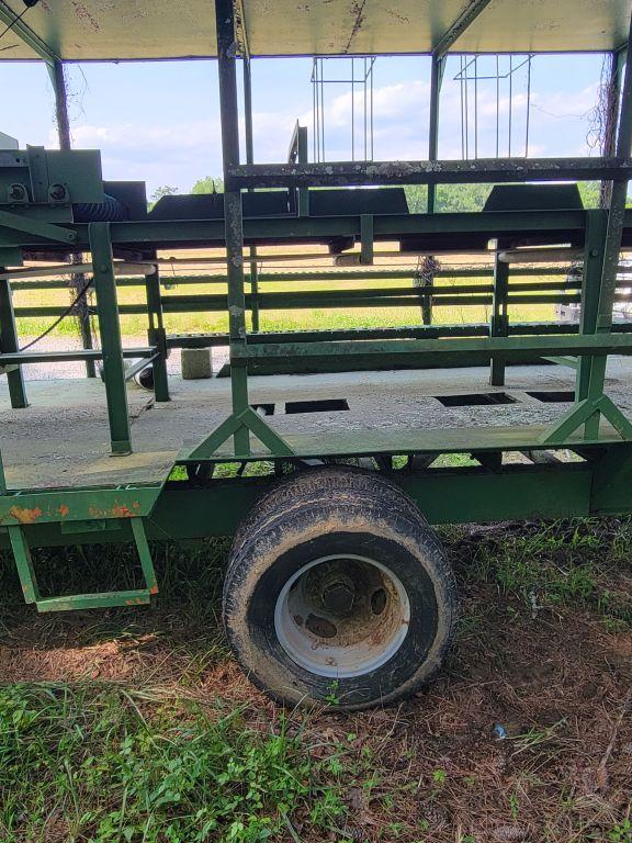 MULE TRAIN PRODUCE WAGON