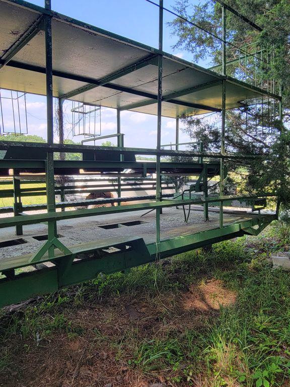 MULE TRAIN PRODUCE WAGON