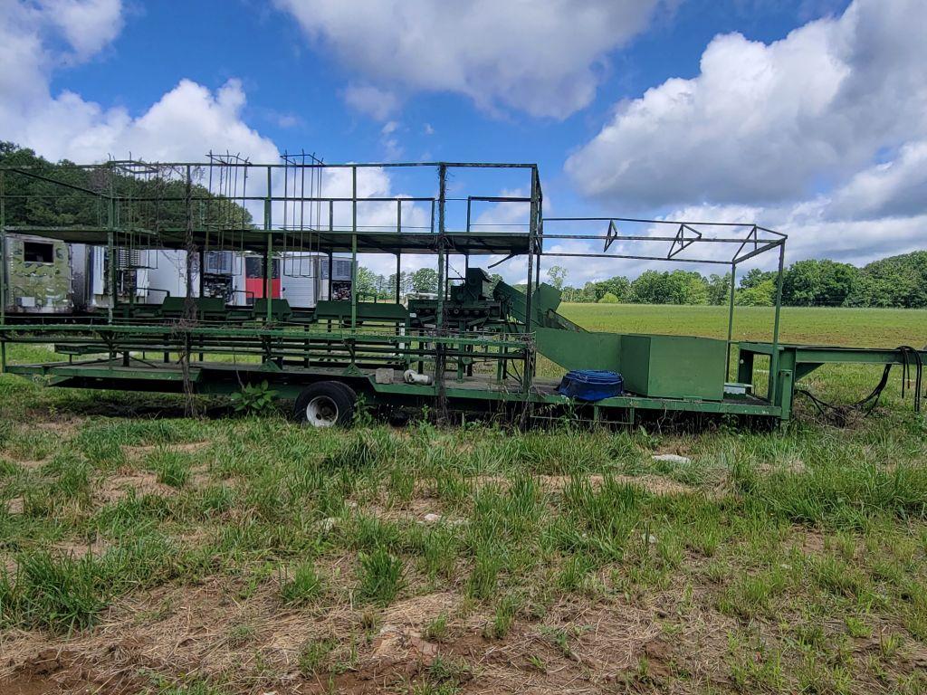 MULE TRAIN PRODUCE WAGON