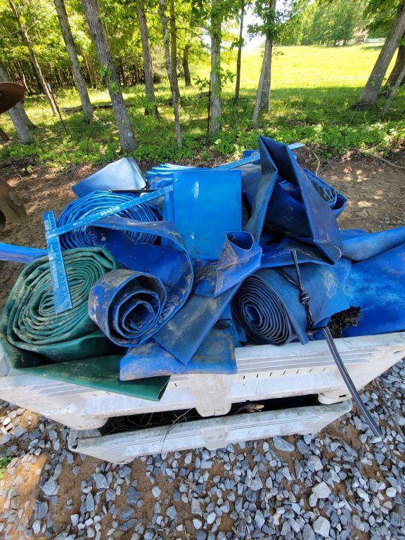 2 CRATES OF IRRIGATION HOSE