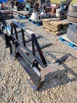 48" ADJUSTABLE QA PALLET FORKS, OUTSIDE CONSIGNMENT. SALES TAX WILL BE APPL