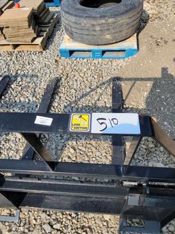 48" ADJUSTABLE QA PALLET FORKS, OUTSIDE CONSIGNMENT. SALES TAX WILL BE APPL