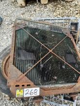 LAND GEAR, WHEEL, RADIATOR