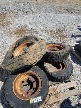 PALLET OF ASSORTED WHEELS AND TIRES