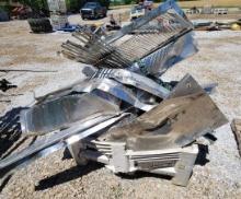 CRATE OF STAINLESS STEEL