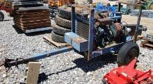 PUMP UNIT ON WHEELS