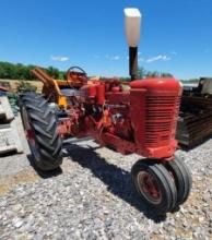FARMALL M TRACTOR, MISSING HOOD, TRICYCLE