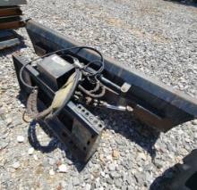 QUICK ATTACH 4 WAY DOZER BLADE FOR SKID STEER