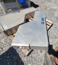 PALLET OF TRUCK BED TOOL BOXES (2)