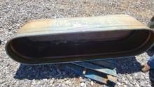 7'6" GALVANIZED WATER TROUGH