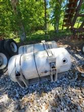 SEMI FUEL TANKS (2) WITH MOUNTING STRAPS