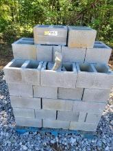 PALLET OF 12" CONCRETE BLOCKS
