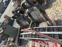 BUCKET SEAT AND CHEVY GRILL
