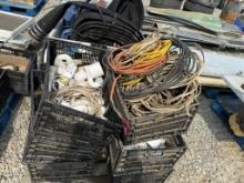 CRATE OF PVC FITTINGS