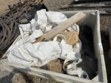 CRATE OF ROCK/SAND