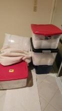 BOXES OF BED COVERS