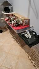 CHRISTMAS DECORATIONS, TV 24IN