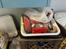 BOX OF PAINT SUPPLY