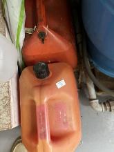 2 GALLON GAS JUGS