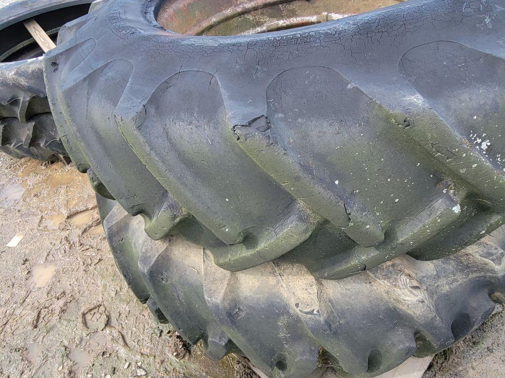 USED TRACTOR WHEELS AND TIRES (2)