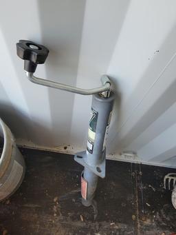 TRAILER JACK 5,000 LB WELD ON OR BOLT ON BRAND NEW (GARAGE SELLOUT-ALL KEPT