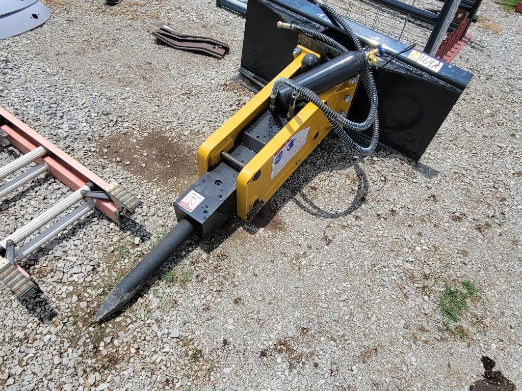 2025 AGT SSHH680 SKID STEER BREAKER, FIT TO SKID STEER LOADER, TOP TYPE, SN