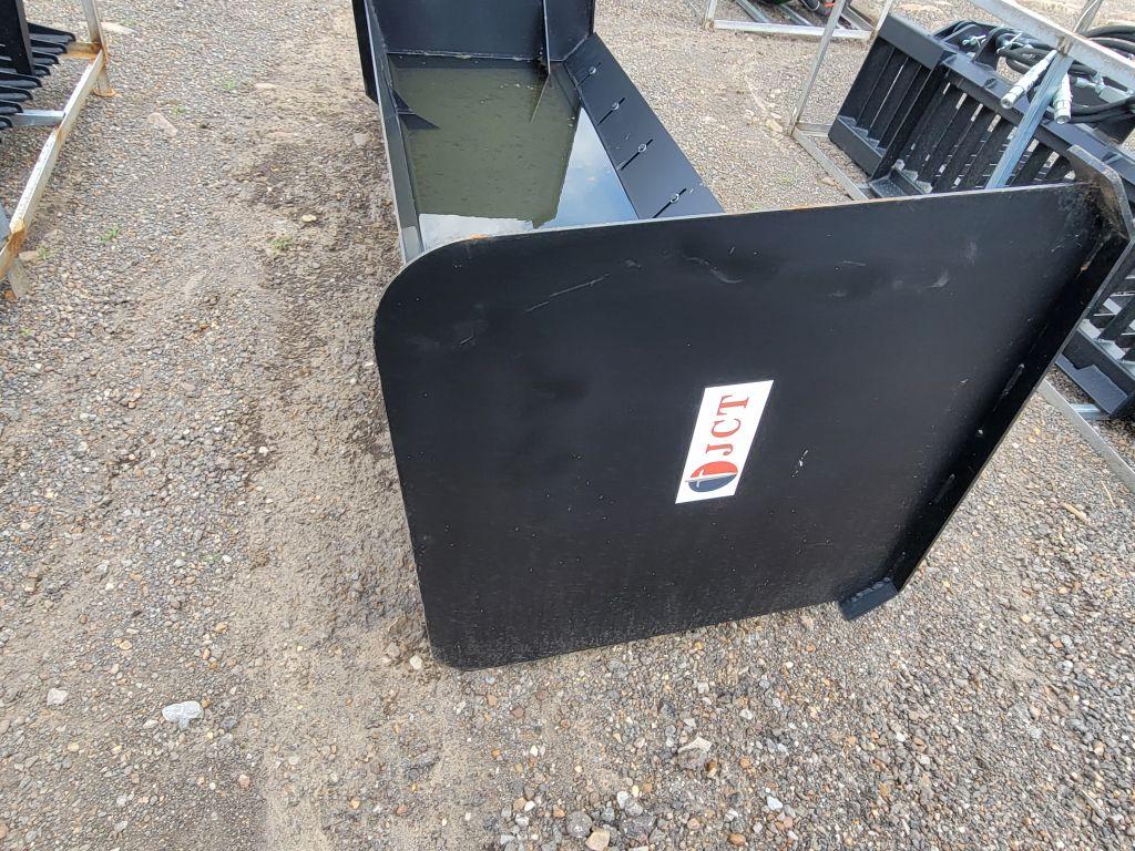 2025 JCT 84" SKID STEER SNOW PUSHER BOX *SELLS ABSOLUTE