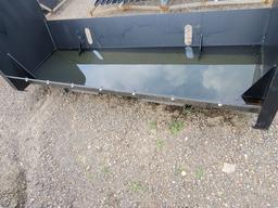 2025 JCT 84" SKID STEER SNOW PUSHER BOX *SELLS ABSOLUTE