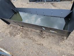 2025 JCT 84" SKID STEER SNOW PUSHER BOX *SELLS ABSOLUTE