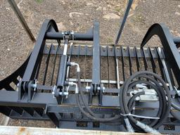 2025 JCT 84" SKID STEER ROCK GRAPPLE BUCKET *SELLS ABSOLUTE