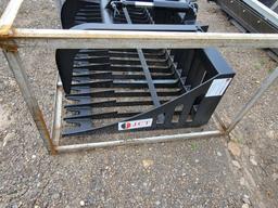 2025 JCT 84" SKID STEER ROCK GRAPPLE BUCKET *SELLS ABSOLUTE