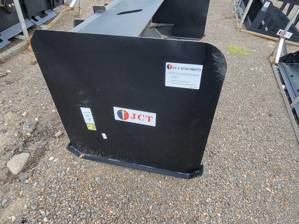 2025 JCT 84" SKID STEER SNOW PUSHER BOX *SELLS ABSOLUTE