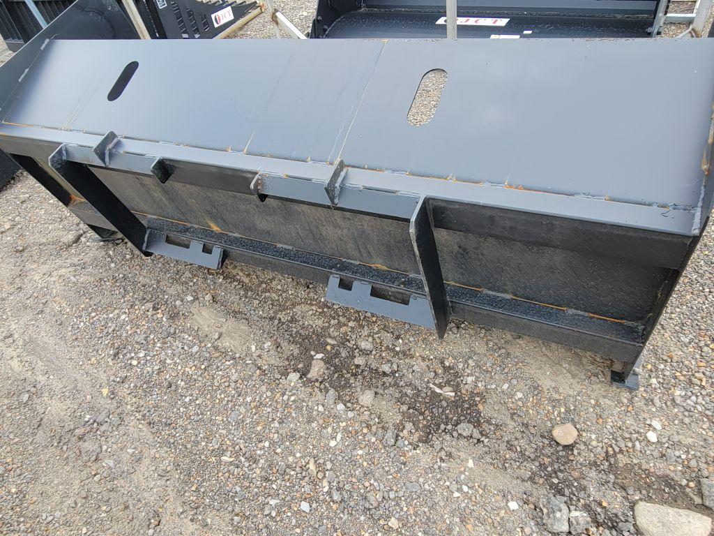 2025 JCT 84" SKID STEER SNOW PUSHER BOX *SELLS ABSOLUTE