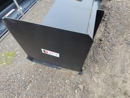 2025 JCT 84" SKID STEER SNOW PUSHER BOX *SELLS ABSOLUTE