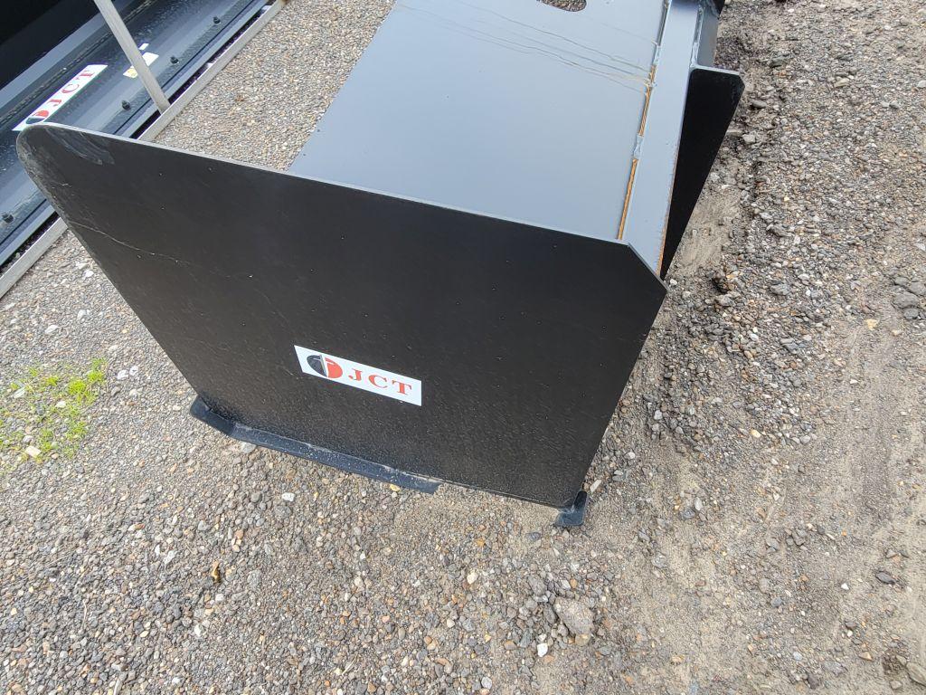 2025 JCT 84" SKID STEER SNOW PUSHER BOX *SELLS ABSOLUTE