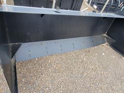 2025 JCT 84" SKID STEER SNOW PUSHER BOX *SELLS ABSOLUTE