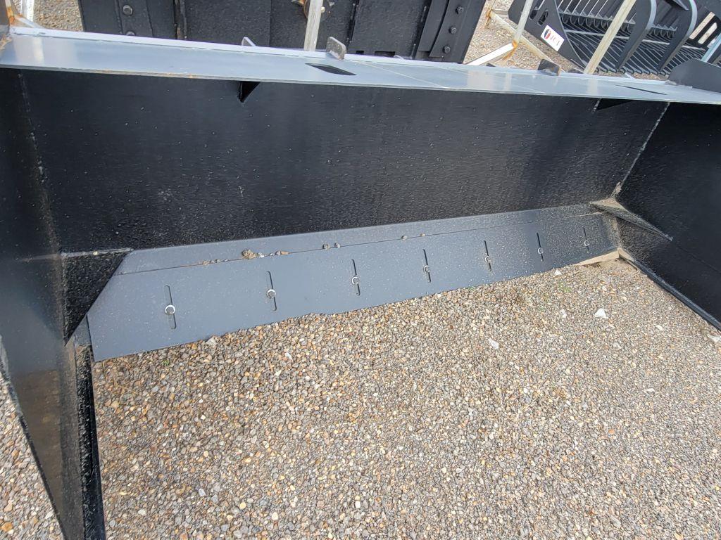 2025 JCT 84" SKID STEER SNOW PUSHER BOX *SELLS ABSOLUTE
