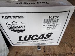 LUCAS 15W-40 CK-4 MAGNUM MOTOR OIL CASE (4 GALLONS)