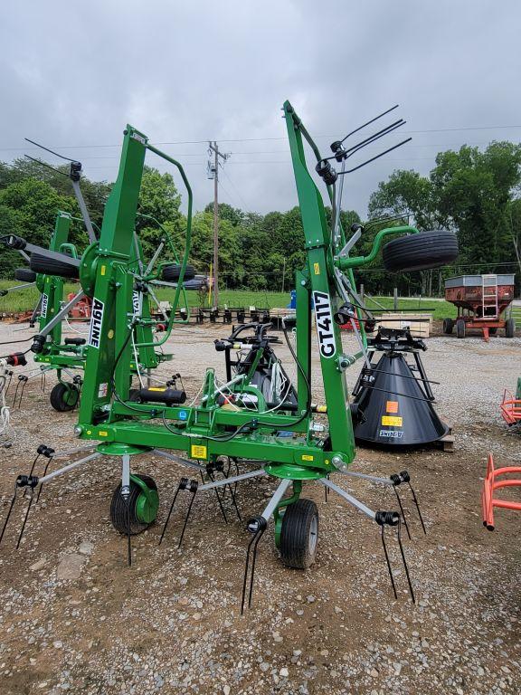 NEW FIRST QUALITY AGLINE GT4117 TEDDER, GREEN SN:202500380